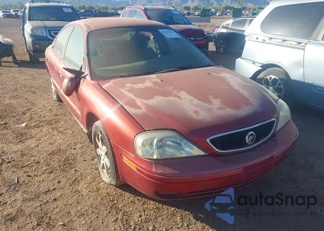 2001 Mercury Sable Ls from USA, damaged, VIN 1MEFM53UX1G639973